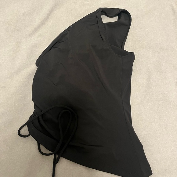 Garage one shoulder ruched top - Picture 2 of 4